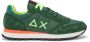 Sun68 Fluo Solid Sneaker Donkergroen Militair Green Heren - Thumbnail 2