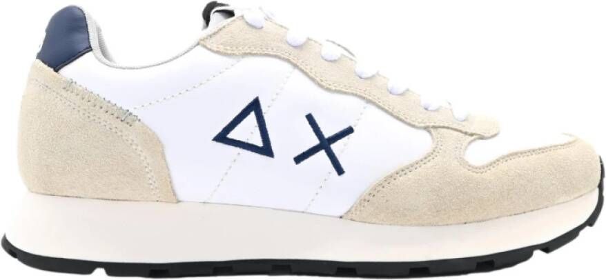 Sun68 Klassieke witte sneakers Beige Heren