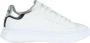 Sun68 Leren Logo Sneakers met Contrast Zool White Dames - Thumbnail 1