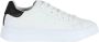 Sun68 Leren Logo Sneakers met Contrastzool White Dames - Thumbnail 1