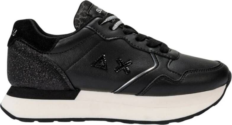 Sun68 Stijlvolle Sneakers voor Mannen en Vrouwen Black Dames