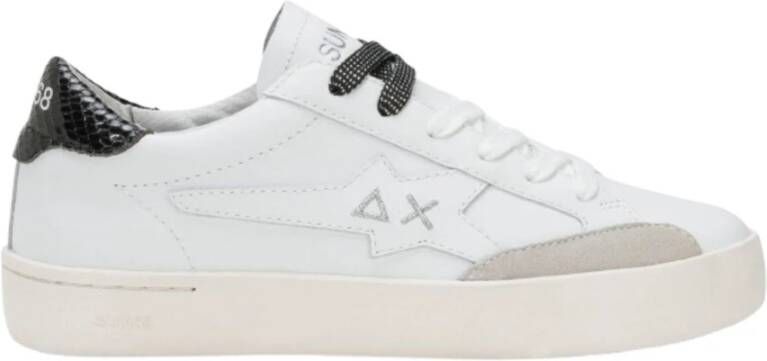 Sun68 Leren Sneakers voor Vrouwen White Dames