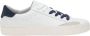 Sun68 Leren Street Sneaker Z44125 White Heren - Thumbnail 1