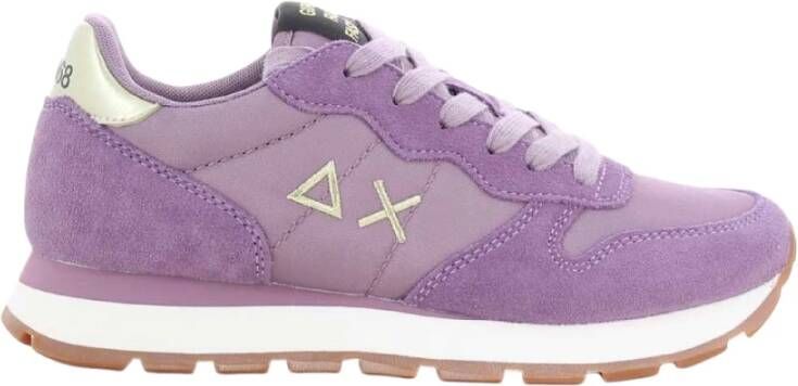 Sun68 Lila Ally Gold Damesschoenen Purple Dames