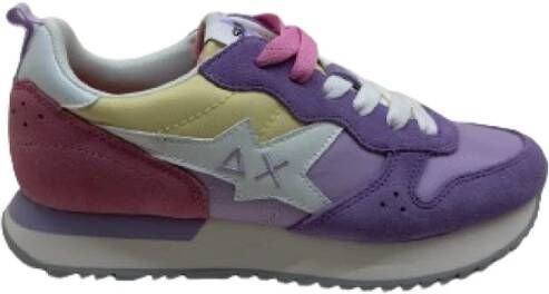 Sun68 Lila Sneakers met 4 5 cm zool Multicolor Dames