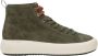 Sun68 Midi Suede Heren Sneakers Green Heren - Thumbnail 1