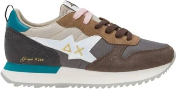 Sun68 Multicolor Stargirl Sneakers voor vrouwen Gray Dames