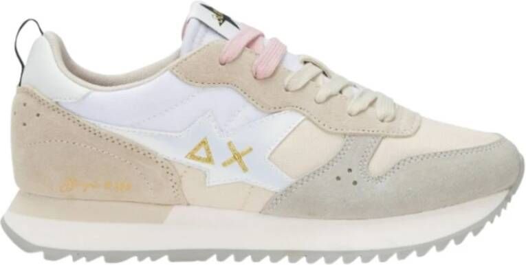 Sun68 Multicolor Stargirl Sneakers White Dames