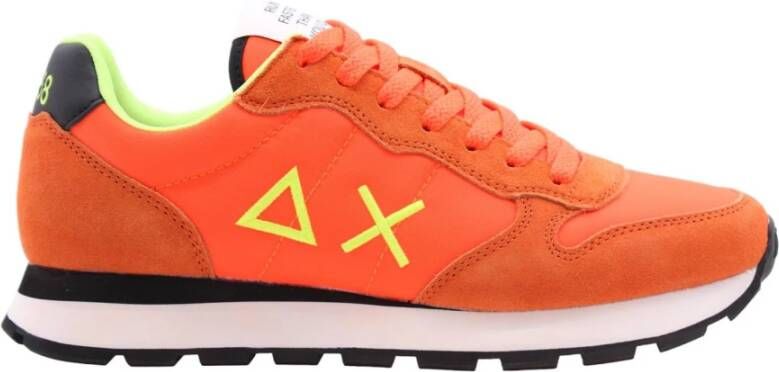 Sun68 Muravera Sneaker Stijlvol en Comfortabel Orange Heren