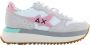 Sun68 Witte Big Stargirl Sponge Logo Schoenen Multicolor Dames - Thumbnail 4