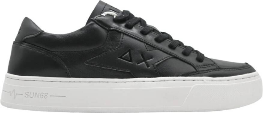 Sun68 Skate Sneakers in Zwart Black Heren