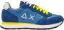 Sun68 Blauwe TOM Solid Nylon Heren Sneakers Blue Heren - Thumbnail 2