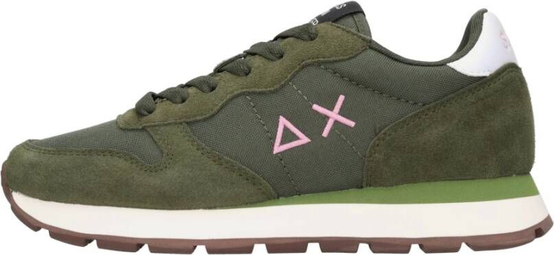 Sun68 Sneakers Groen Green Dames