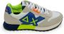 Sun68 Multicolor Herensneakers met Jaki Fluo Z33113 Stijl Gray Heren - Thumbnail 9