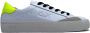 Sun68 Street Leather Tennis Sneakers Wit Geel White Heren - Thumbnail 2
