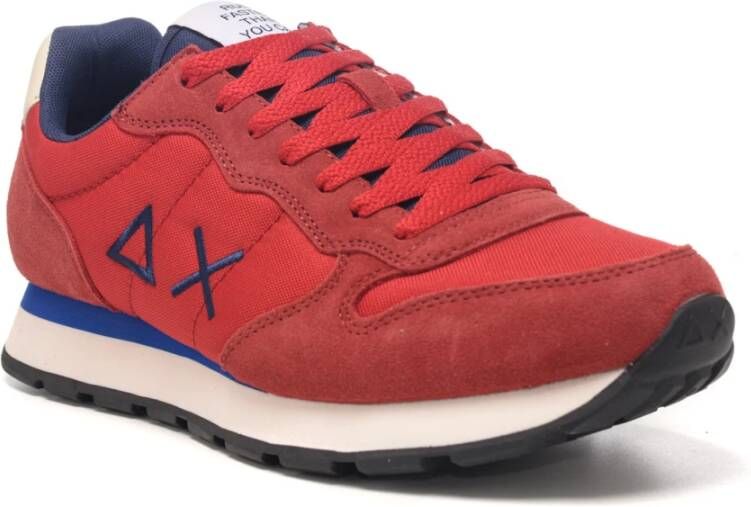 Sun68 Sneakers Rood Heren