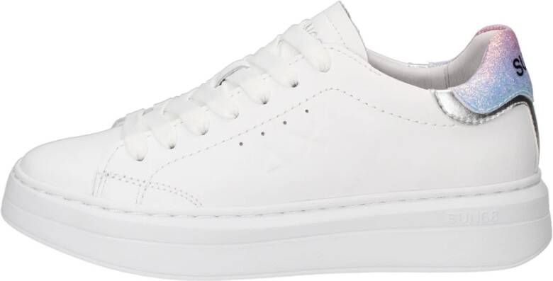 Sun68 Casual Sneakers voor Dagelijkse Stijl White Dames