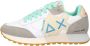 Sun68 Heren Sneakers van Scamosciato en Nylon White Heren - Thumbnail 1