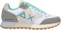 Sun68 Heren Sneakers van Scamosciato en Nylon White Heren - Thumbnail 6