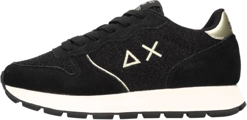 Sun68 Sneakers Zwart Black Dames