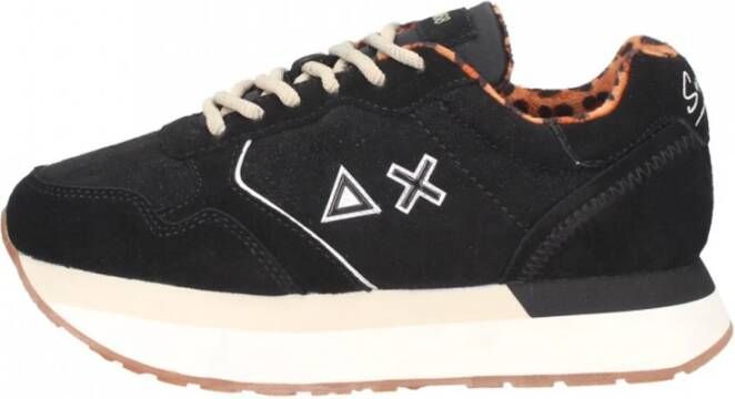 Sun68 Suede Sneakers voor Vrouwen Black Dames