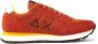 Sun68 Tom Solid Sneakers in Suède Orange Heren - Thumbnail 1