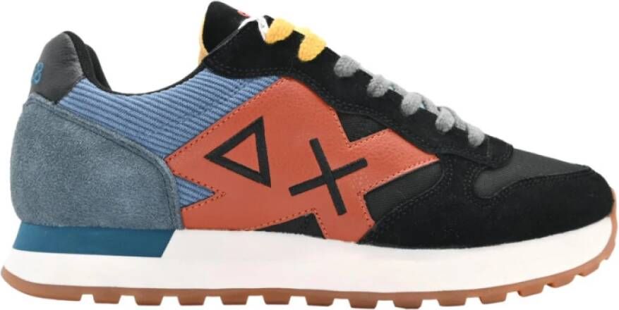 Sun68 Winter Sneakers Avio Nero Multicolor Heren