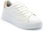 Sun68 Witte en roze leren sneakers Grace Leather White Dames - Thumbnail 1