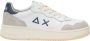 Sun68 Witte leren sneakers Big Basket stijl White Heren - Thumbnail 5