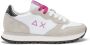 Sun68 Witte platte schoenen Ally Solid Nylon White Dames - Thumbnail 2