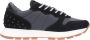 Sun68 Zwarte Leren Suede Ally Studs Hardloopschoen Black Dames - Thumbnail 3