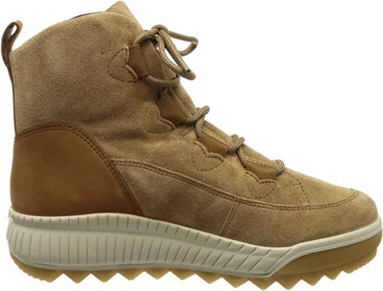 Superfit Beige Nubuck Leren Binnenzool Schoen Beige Dames