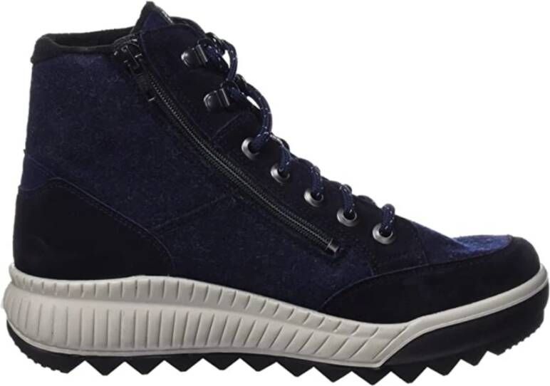 Superfit Blauwe Stijlvolle Sneakers Blue Dames