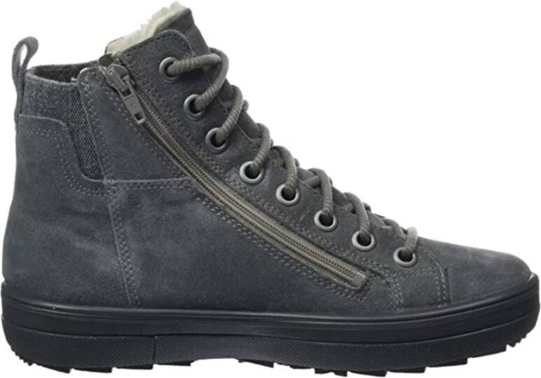 Superfit Grijze Stijlvolle Sneakers Gray Dames