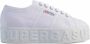 Superga 2790 3d Lettering Lage sneakers Wit - Thumbnail 2