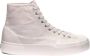 Superga Artefact Selvedge Duck Cotton High Top Sneakers White Heren - Thumbnail 1