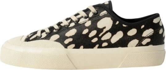 Superga Dalmatian Ponyhair Sneakers Zwart Beige Multicolor Heren