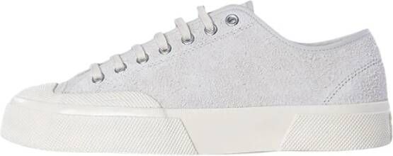 Superga Hairy Suede Sneakers Ghiaccio White