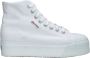 Superga 2708 HI TOP Volwassenen Half hoge schoenen Kleur Wit beige - Thumbnail 2