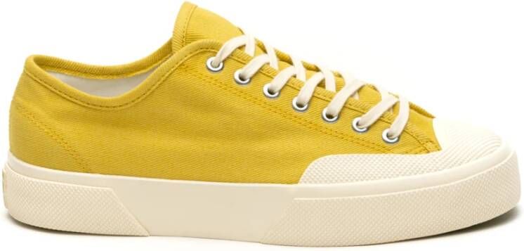 Superga Lage Sneakers Yellow Heren