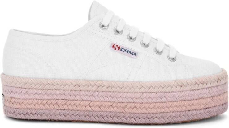 Superga W 2790 touw sneakers White Dames