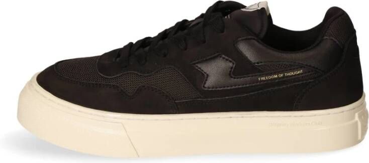 S.w.c. Stepney Workers Club Parel S-Strike Suède Sneaker Black Heren