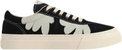 S.w.c. Stepney Workers Club Canvas Sneaker met Shroom Hands Print Black Heren