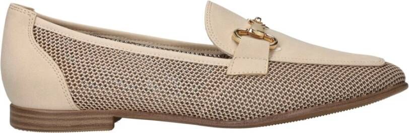 tamaris Ademende Vegan Slip-On Loafers Beige Dames