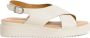 Tamaris Beige Casual Platte Open Sandalen Beige Dames - Thumbnail 2