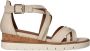 Tamaris Beige Comfort Sandaal met Gesloten Hak Beige Dames - Thumbnail 15