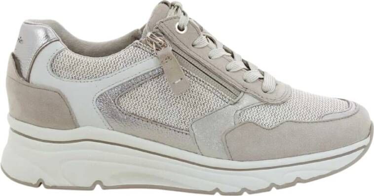 Tamaris Beige Damesschoenen Beige Dames