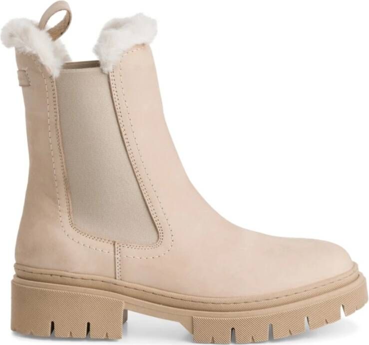 tamaris Beige Enkellaarzen voor vrouwen Beige Dames