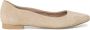 Tamaris Beige Gesloten Ballerinas voor Vrouwen Beige Dames - Thumbnail 1