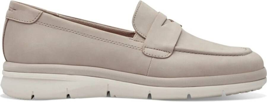 tamaris Beige Gesloten Loafers Beige Dames